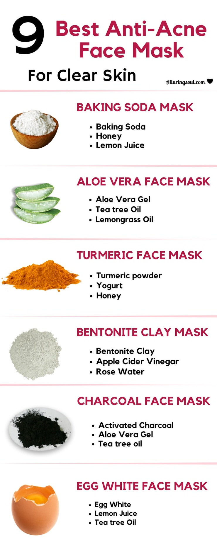 DIY Face Mask To Get Rid Of Acne
 Best DIY Face Masks for Every Skin Type