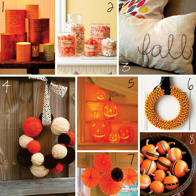 DIY Fall Decor
 The Creative Place Fall and Halloween DIY Roundup