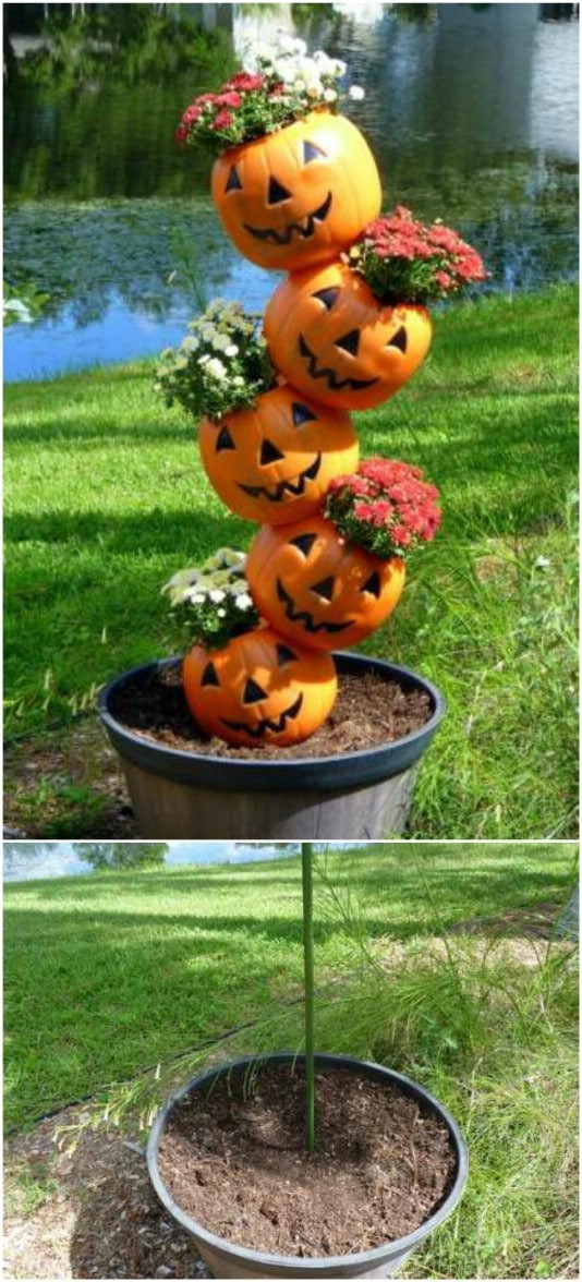 DIY Fall Decorations Outdoor
 20 DIY Outdoor Fall Decorations That ll Beautify Your Lawn