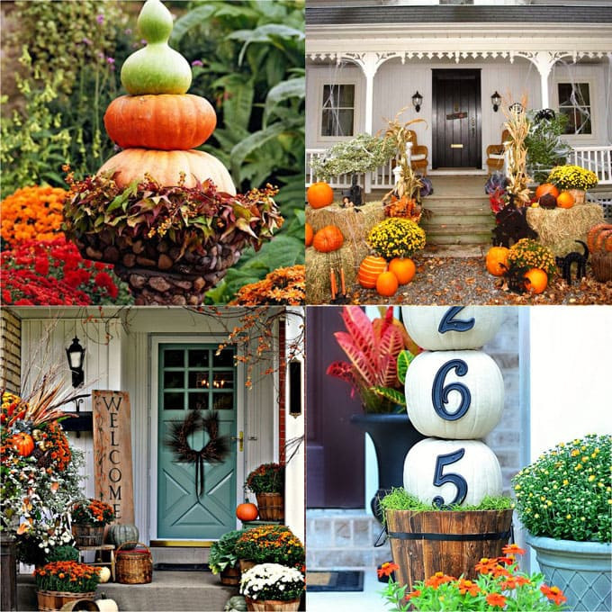 DIY Fall Decorations Outdoor
 22 Beautiful Fall Planters for Easy Outdoor Fall