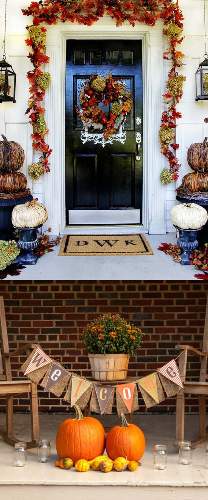 DIY Fall Decorations Outdoor
 25 Splendid DIY Fall Outdoor Decorations A Piece Rainbow