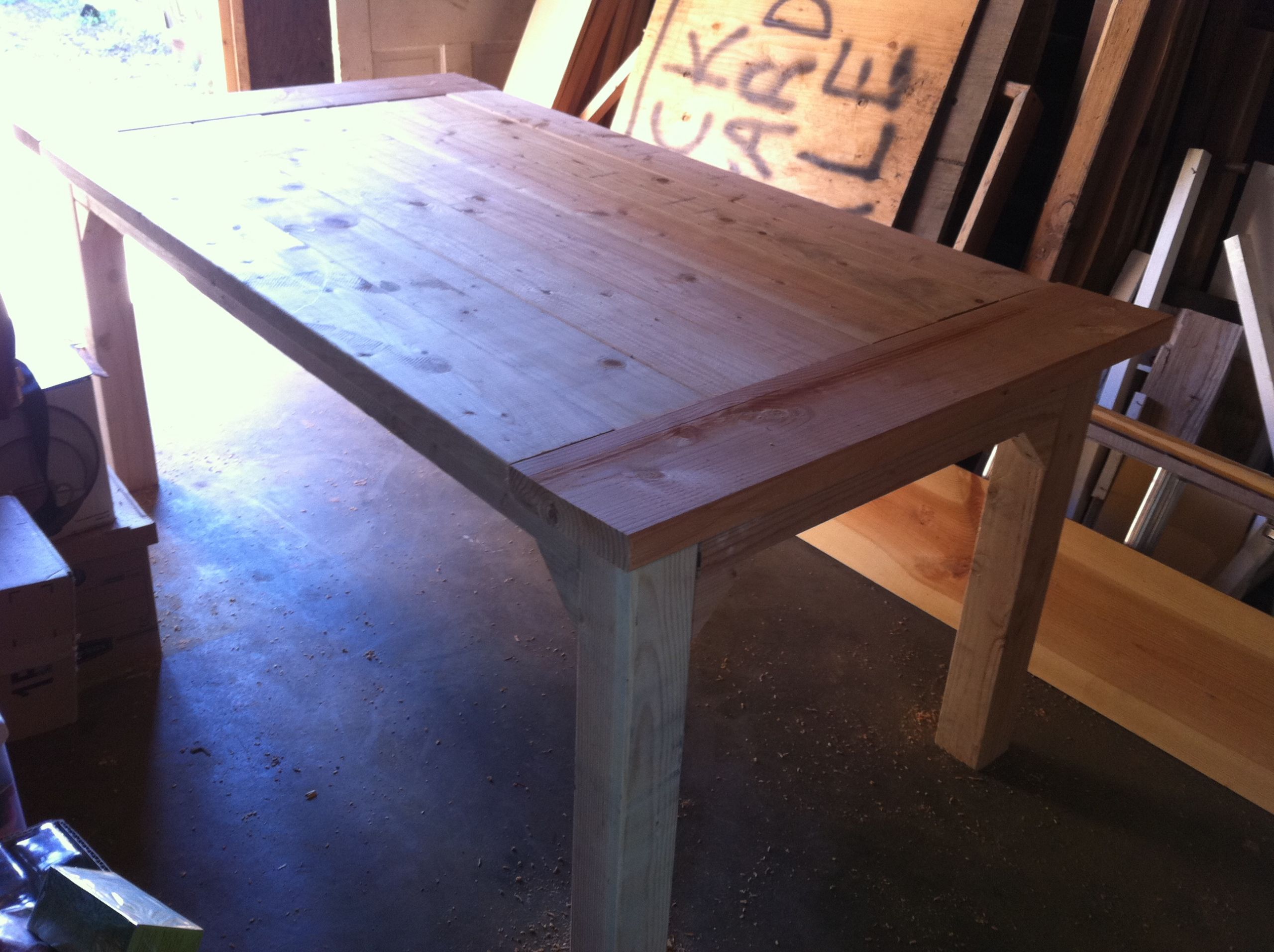 DIY Farmhouse Table Plans
 How to build a farmhouse table