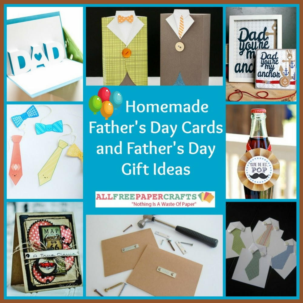 Diy Father'S Day Gift Ideas
 26 Homemade Father s Day Cards and Father s Day Gift Ideas
