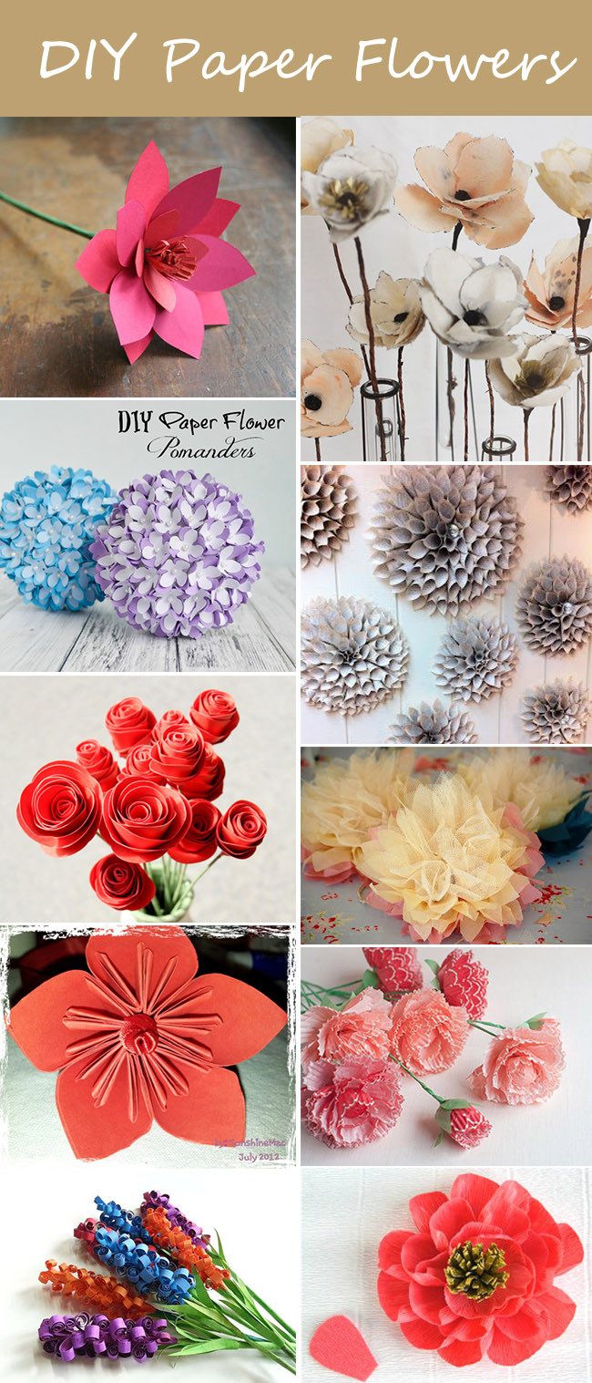 DIY Flower Decorations
 23 DIY Cheap & Easy Wedding Decoration Ideas for Crafty