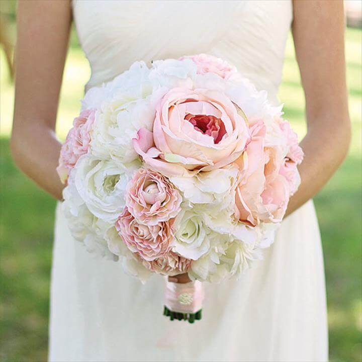 DIY Flower Wedding
 21 Homemade Wedding Bouquet Ideas