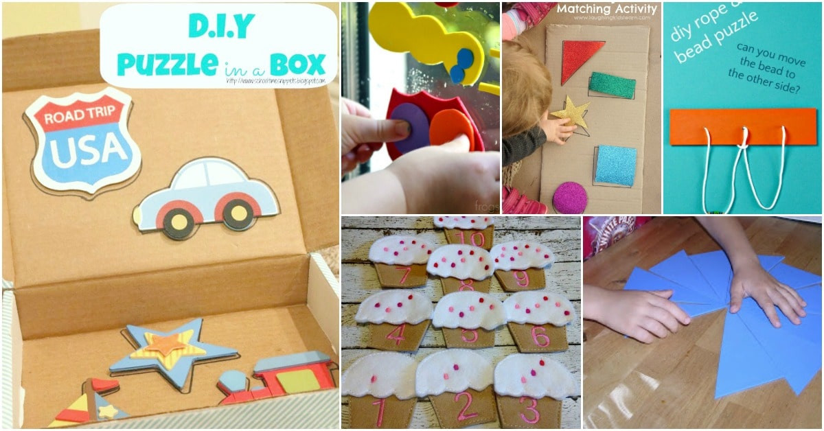 DIY For Kids
 15 Easy DIY Kids Puzzles That Are Fun to Make and Play