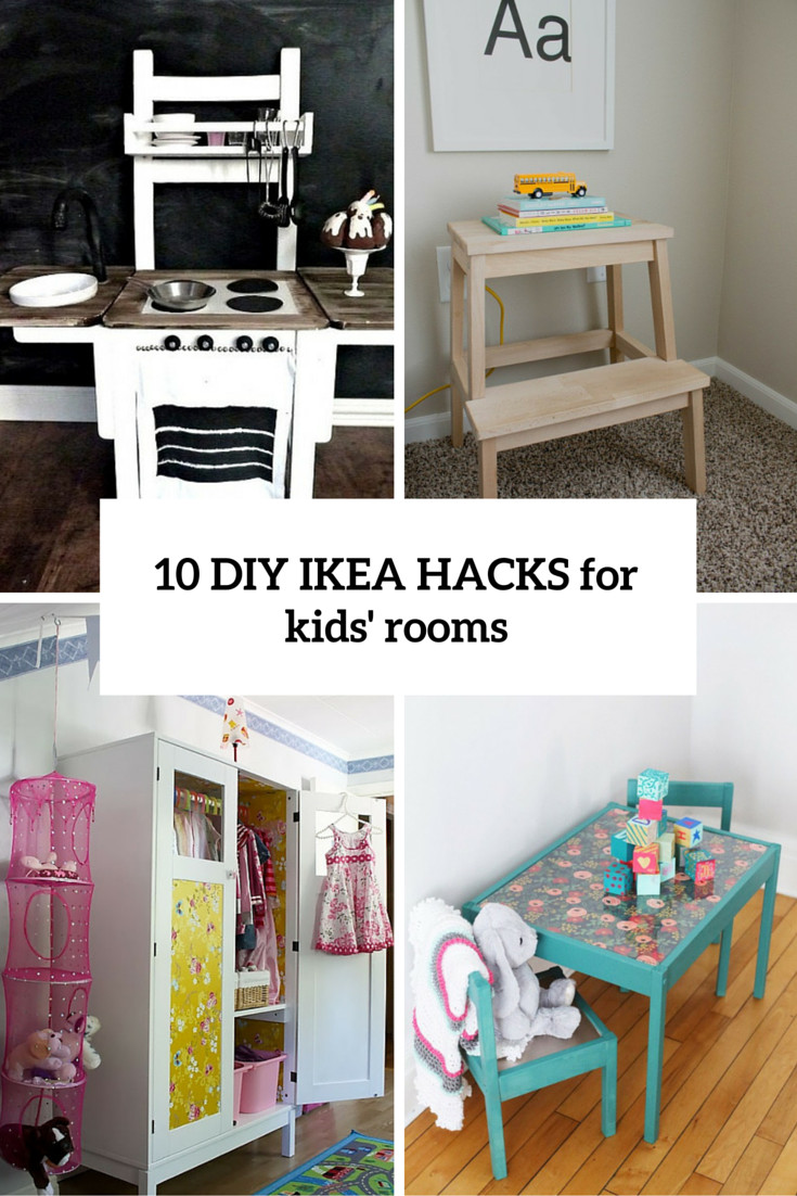 DIY For Kids Room
 10 Awesome DIY IKEA Hacks For Any Kids’ Room Shelterness