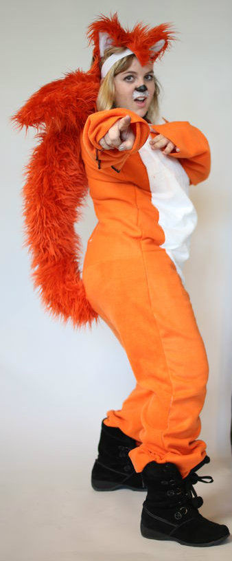 DIY Fox Costume
 Homemade "What Does the Fox Say" costume