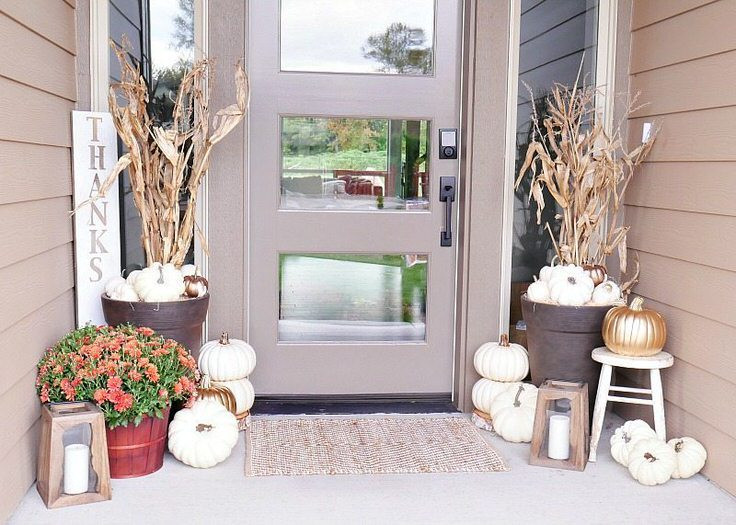 DIY Front Door Decorations
 DIY Fall Front Door Decorations • The Garden Glove