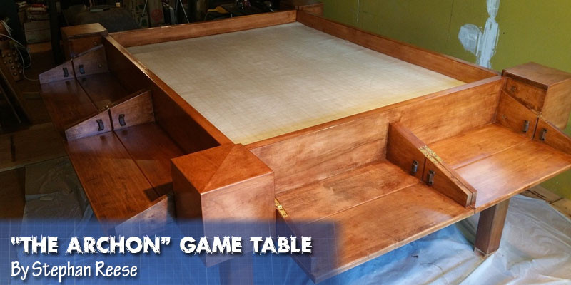 DIY Gaming Table Plans
 Coolest DIY Gaming Tables Webb Pickersgill
