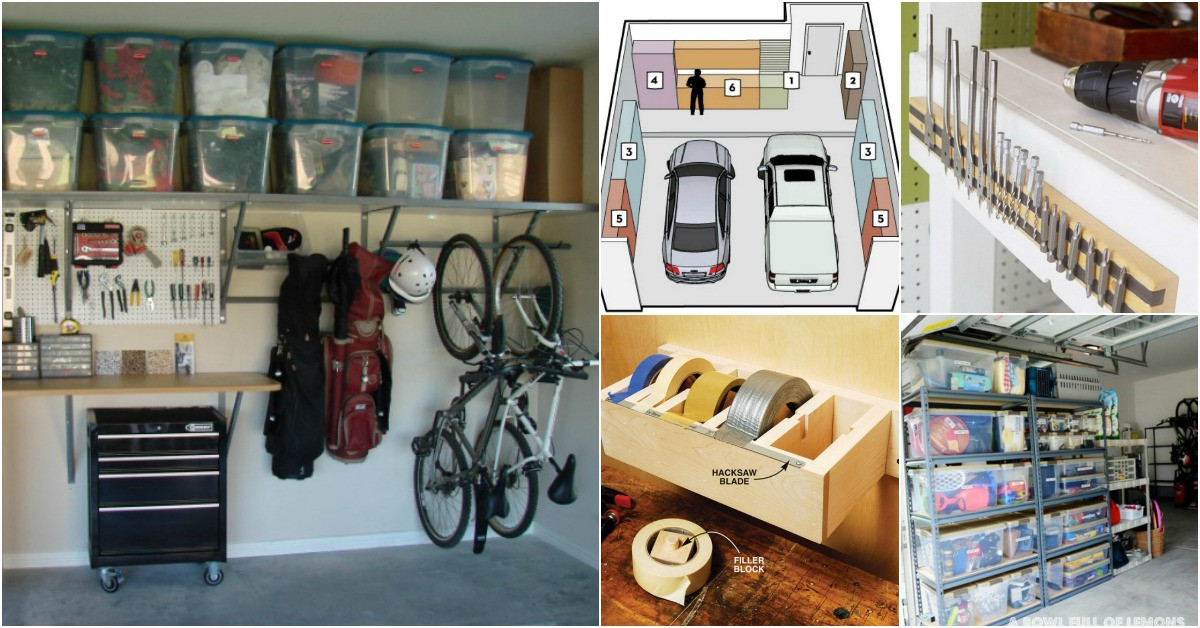 DIY Garage Organizer Ideas
 49 Brilliant Garage Organization Tips Ideas and DIY