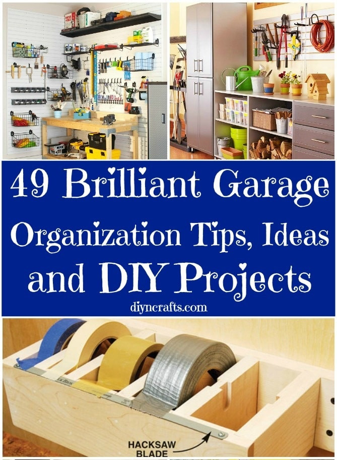 DIY Garage Organizer Ideas
 49 Brilliant Garage Organization Tips Ideas and DIY