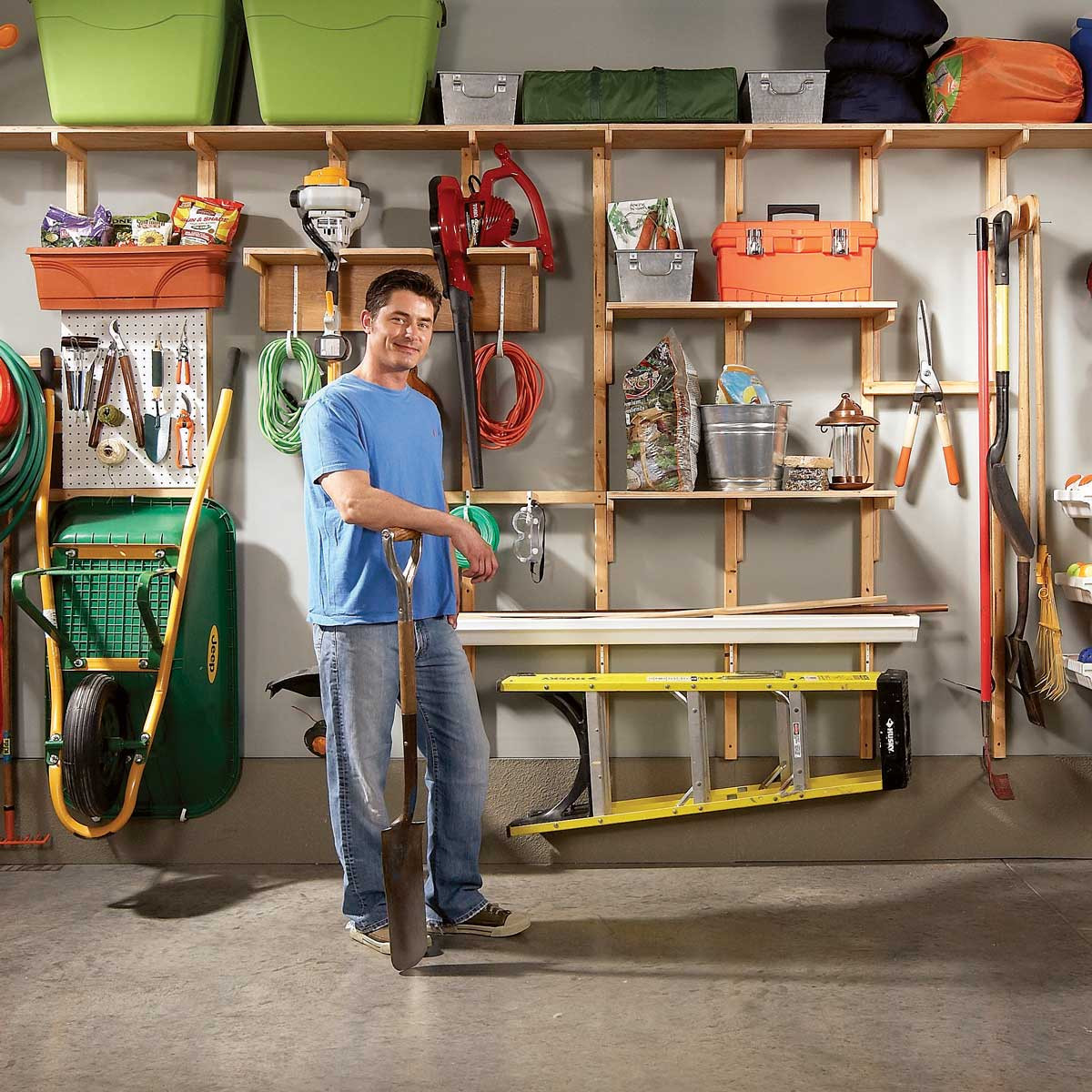 Diy Garage Organizers
 24 Cheap Garage Storage Projects You Can DIY
