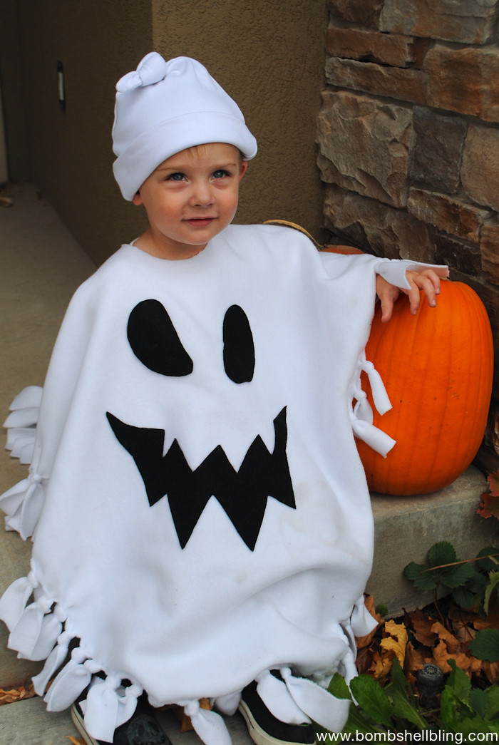 DIY Ghost Costume Kids
 No Sew Ghost Costume Tutorial Anyone Can Make