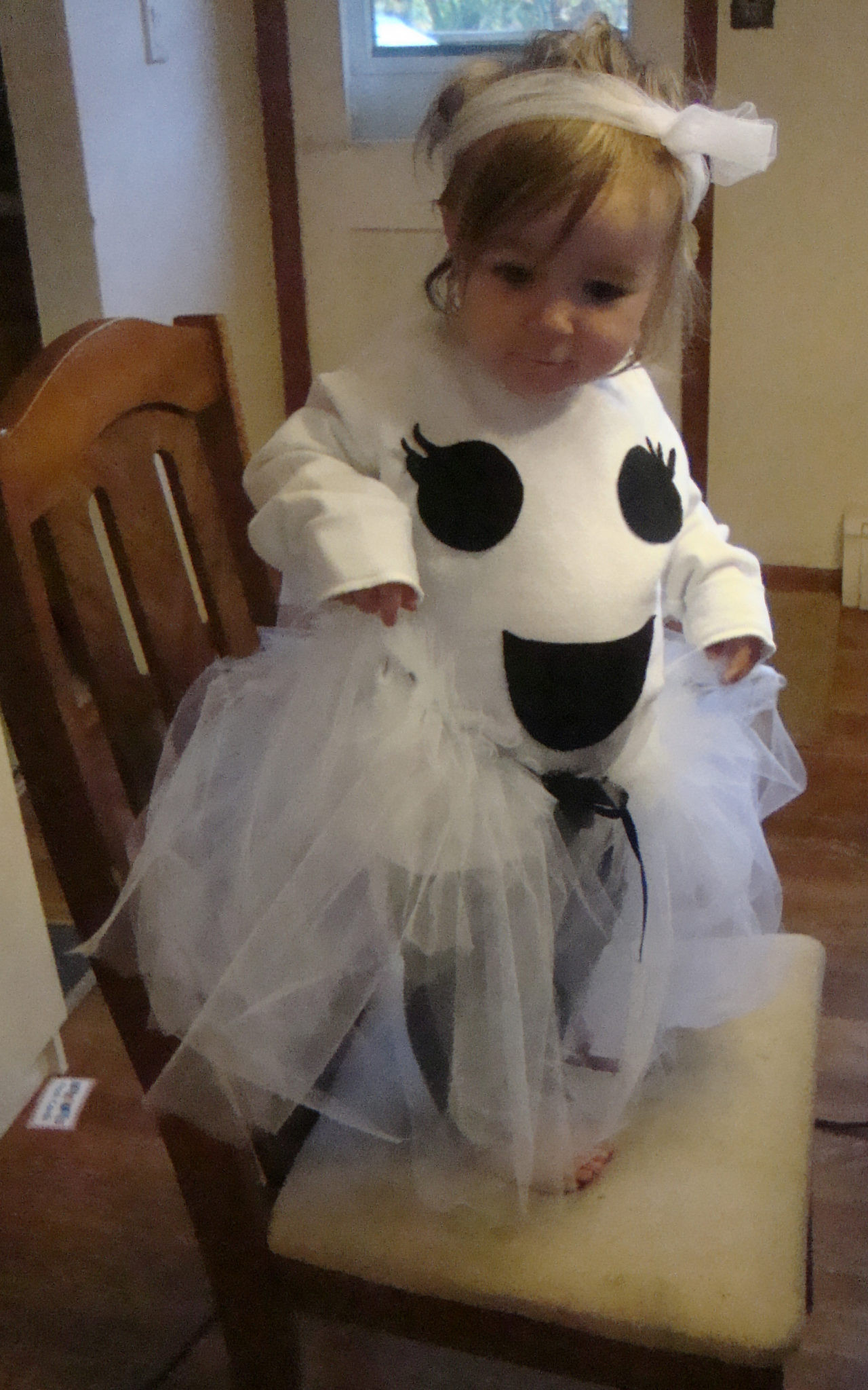 DIY Ghost Costume Kids
 DIY Ghost Costume with No Sew Tutu Cuddles and