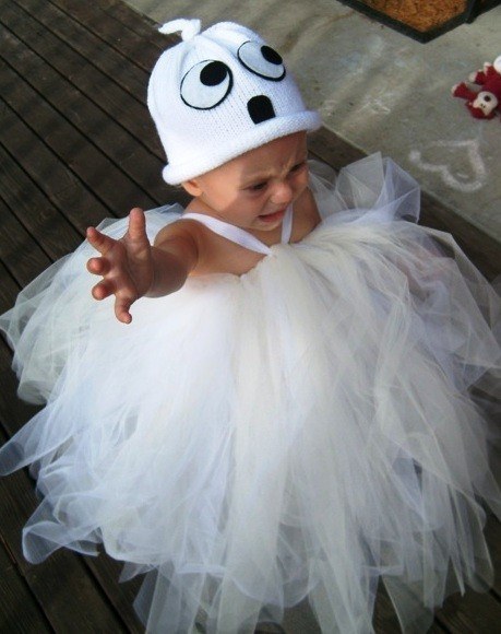 DIY Ghost Costume Kids
 Forever Fairytales DIY Halloween Costumes Too Cute
