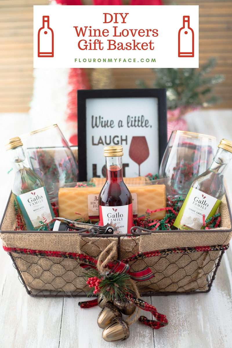 Diy Gift Basket Ideas
 DIY Wine Gift Basket Ideas Flour My Face