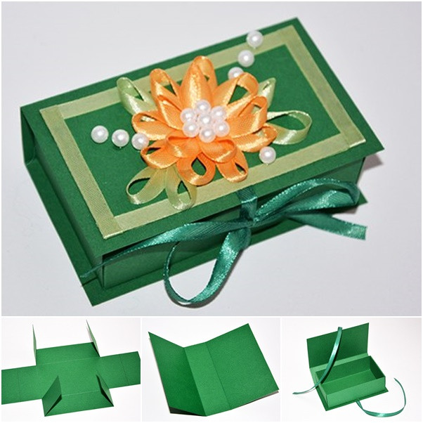 DIY Gift Boxes Templates
 Wonderful DIY Easy Paper Gift box