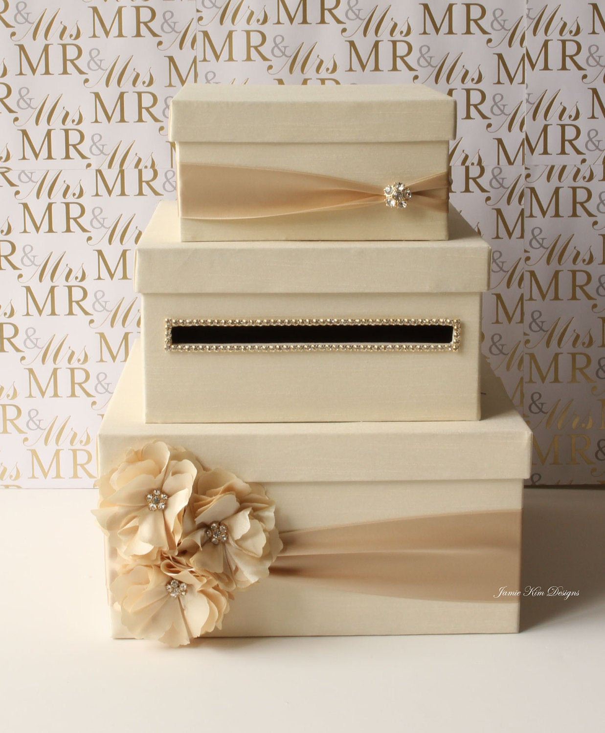 DIY Gift Card Boxes
 Wedding Card Box Money Box Gift Card Holder choose your