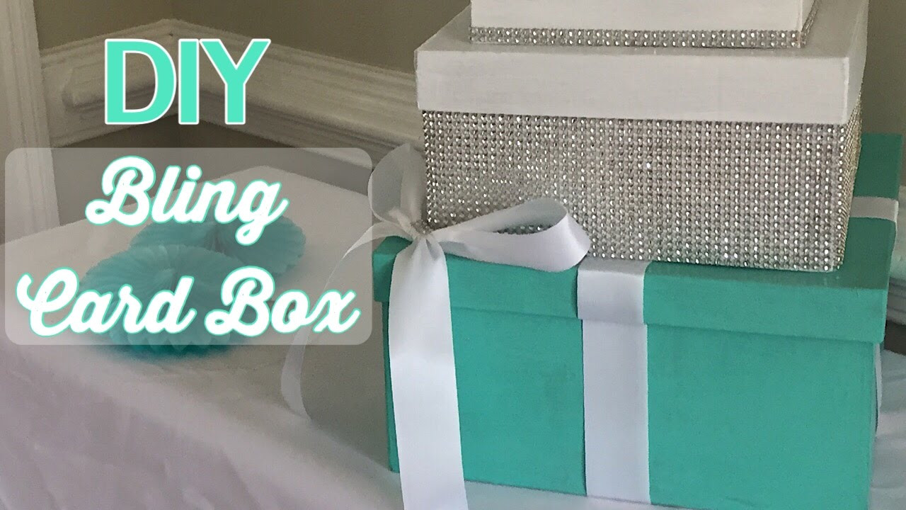 DIY Gift Card Boxes
 DIY Bling Card Box