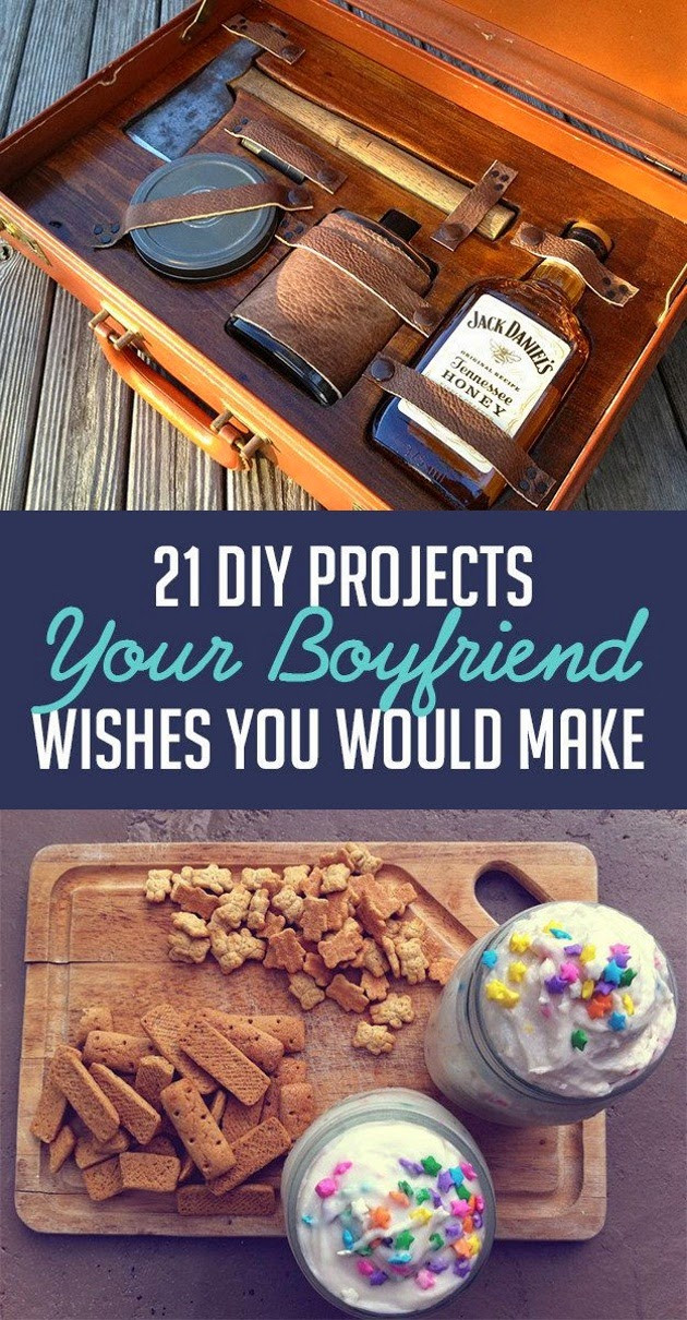 Diy Gift Ideas For Boyfriend
 Craft Project Ideas 21 DIY Projects Your Boyfriend Wishes