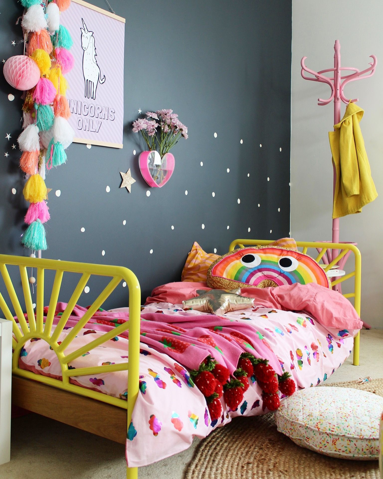 DIY Girls Bedroom Decor
 Cloudy With a Chance of Rainbows