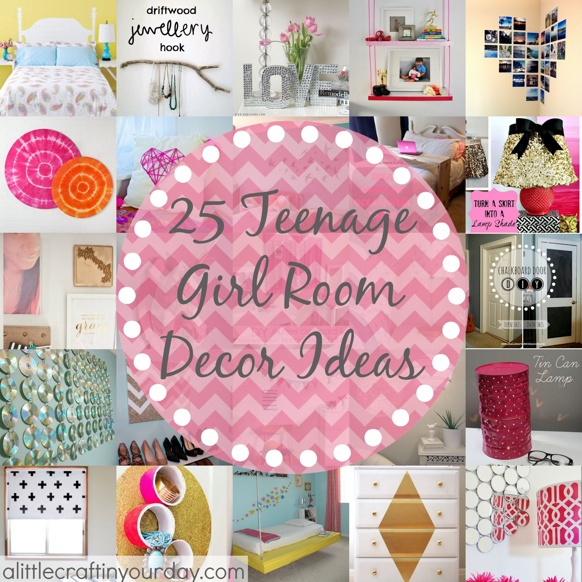 DIY Girls Room Decorations
 25 More Teenage Girl Room Decor Ideas A Little Craft In