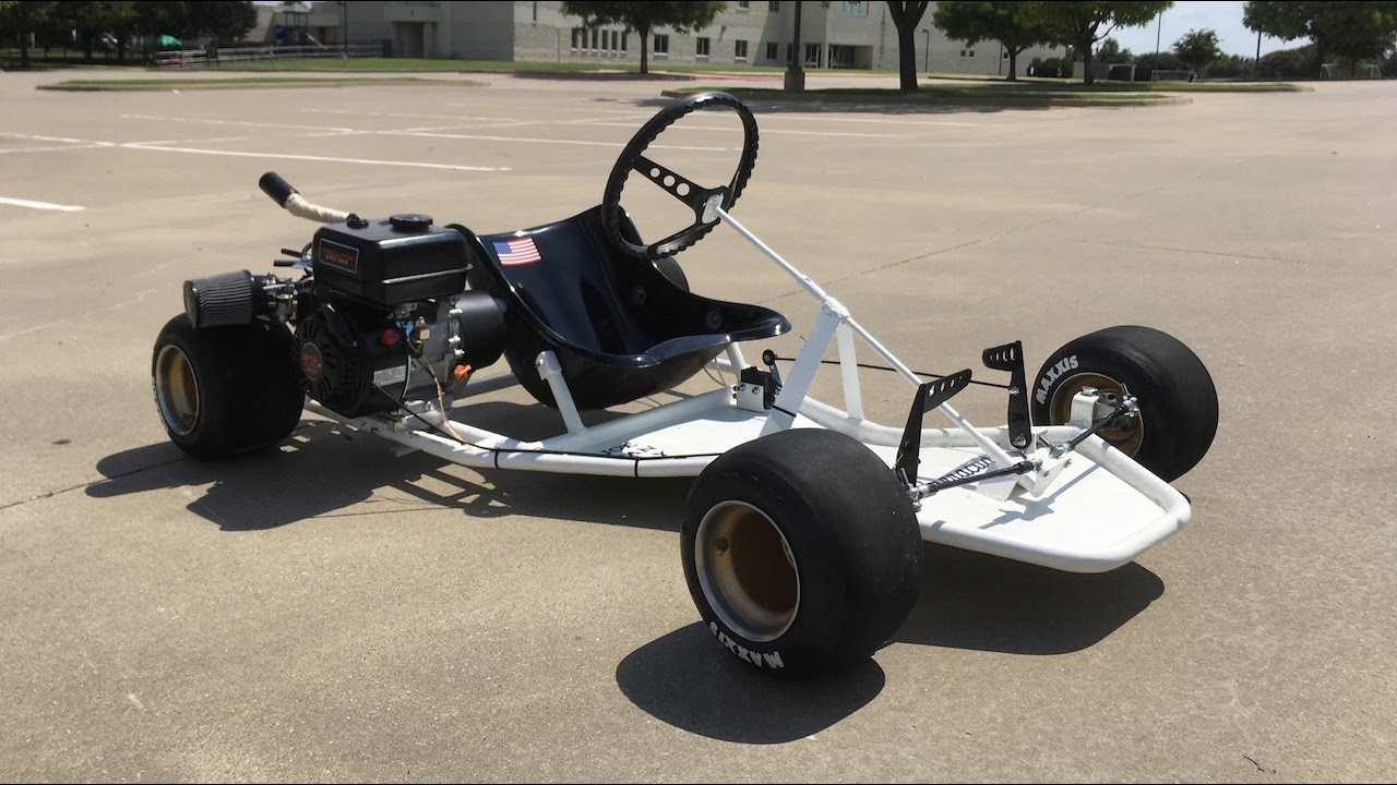 DIY Go Kart Plans
 Homemade Racing Go Kart Shifter Kart Frame Build