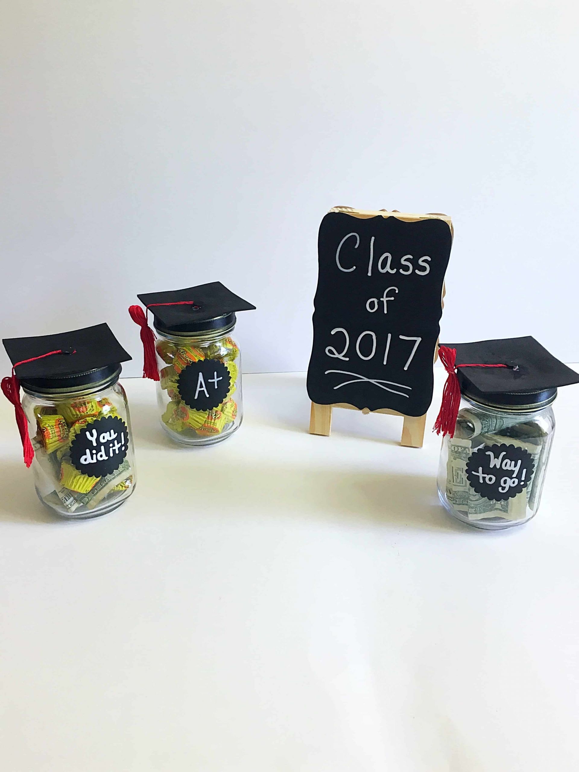 Diy Graduation Gift Ideas For Him
 DIY Adorable Graduation Cap Mason Jars Kindly Unspoken