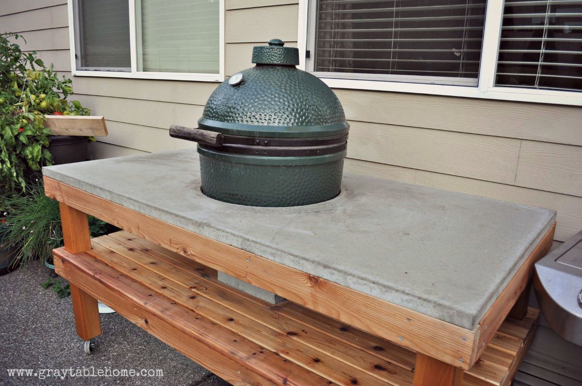 DIY Grill Table Plans
 Ana White