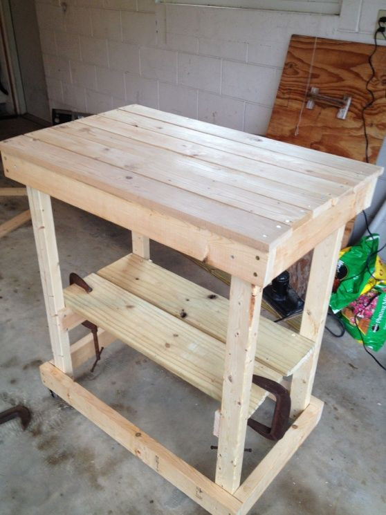 DIY Grill Table Plans
 Grilling Table