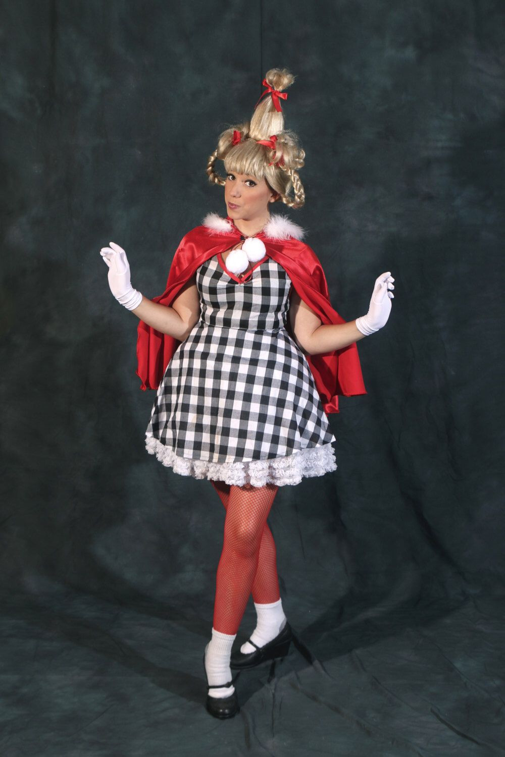 DIY Grinch Costume
 Handmade Adult Cindy Lou Who Costume How The Grinch Stole