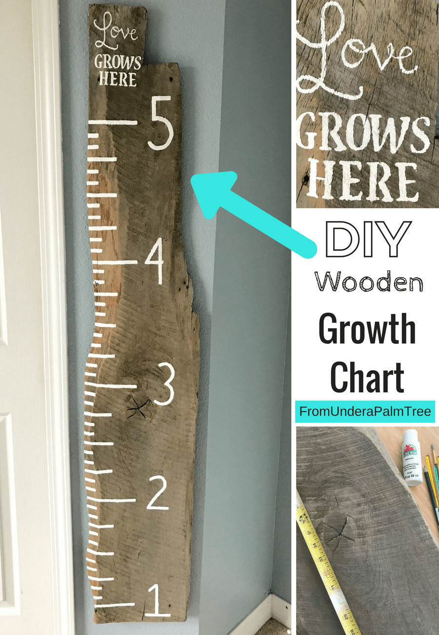 DIY Growth Chart Wood
 DIY Wooden Growth Chart