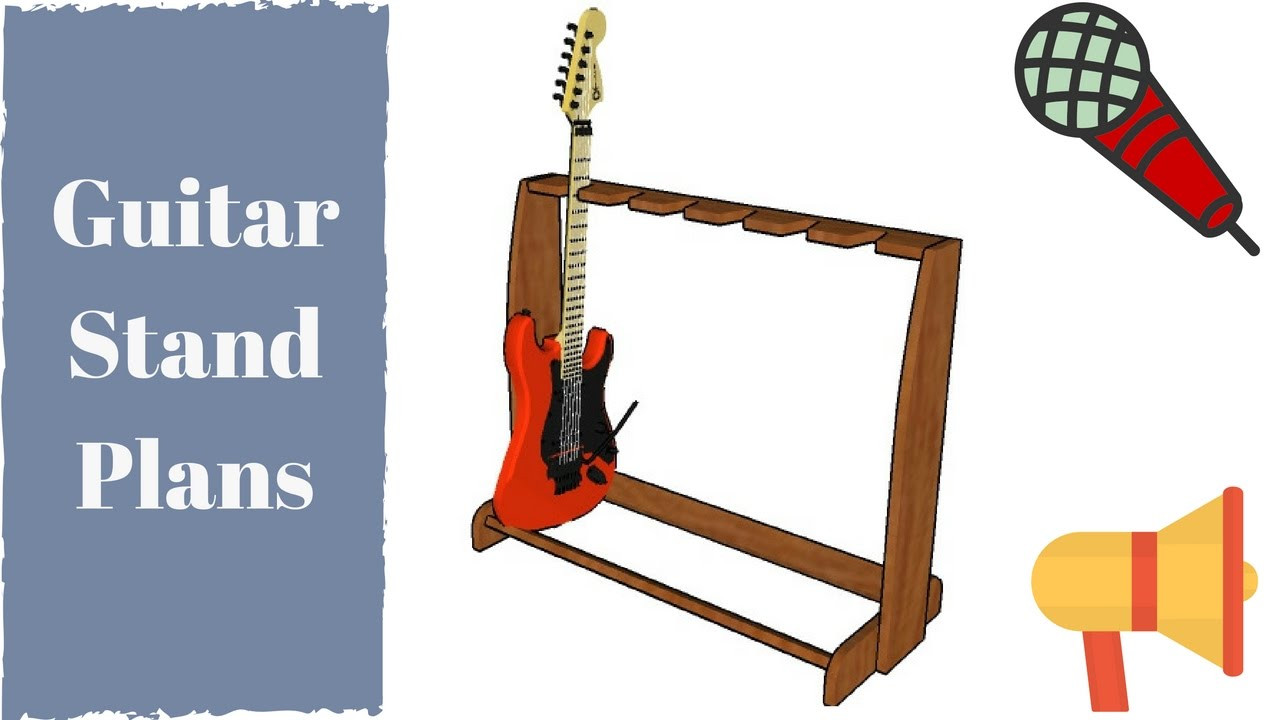DIY Guitar Stand Plans
 Guitar Stand Plans
