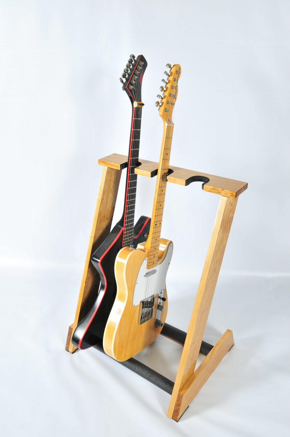 DIY Guitar Stand Plans
 Handcrafted Wooden Guitar Stand from ALLWOOD STANDS Display