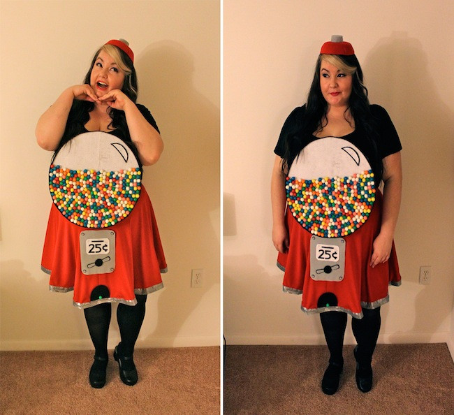 DIY Gumball Costume
 DIY Gumball Machine Costume