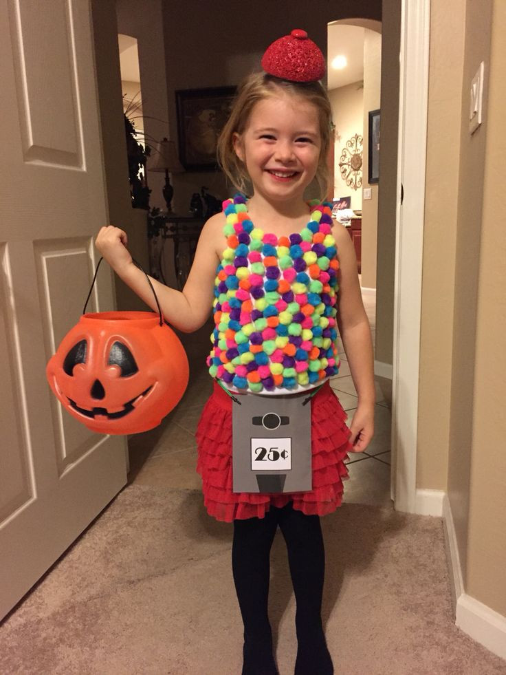 DIY Gumball Costume
 Gumball Machine Costume DIY Halloween