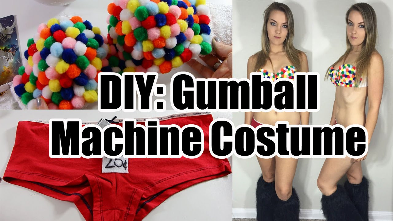 DIY Gumball Costume
 DIY GUMBALL MACHINE COSTUME