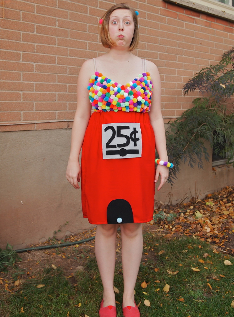 DIY Gumball Costume
 Gumball Machine Costumes