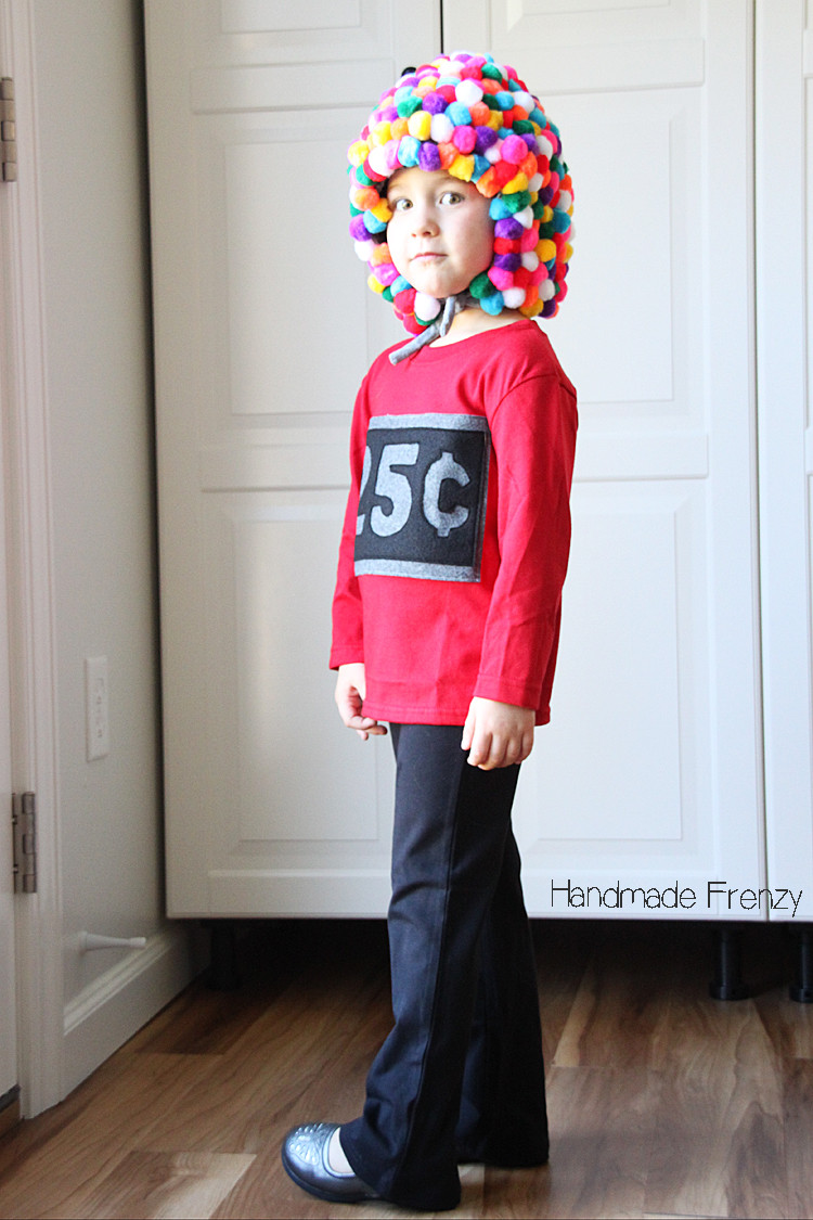 DIY Gumball Costume
 Easy DIY Gumball Machine Costume Handmade Frenzy