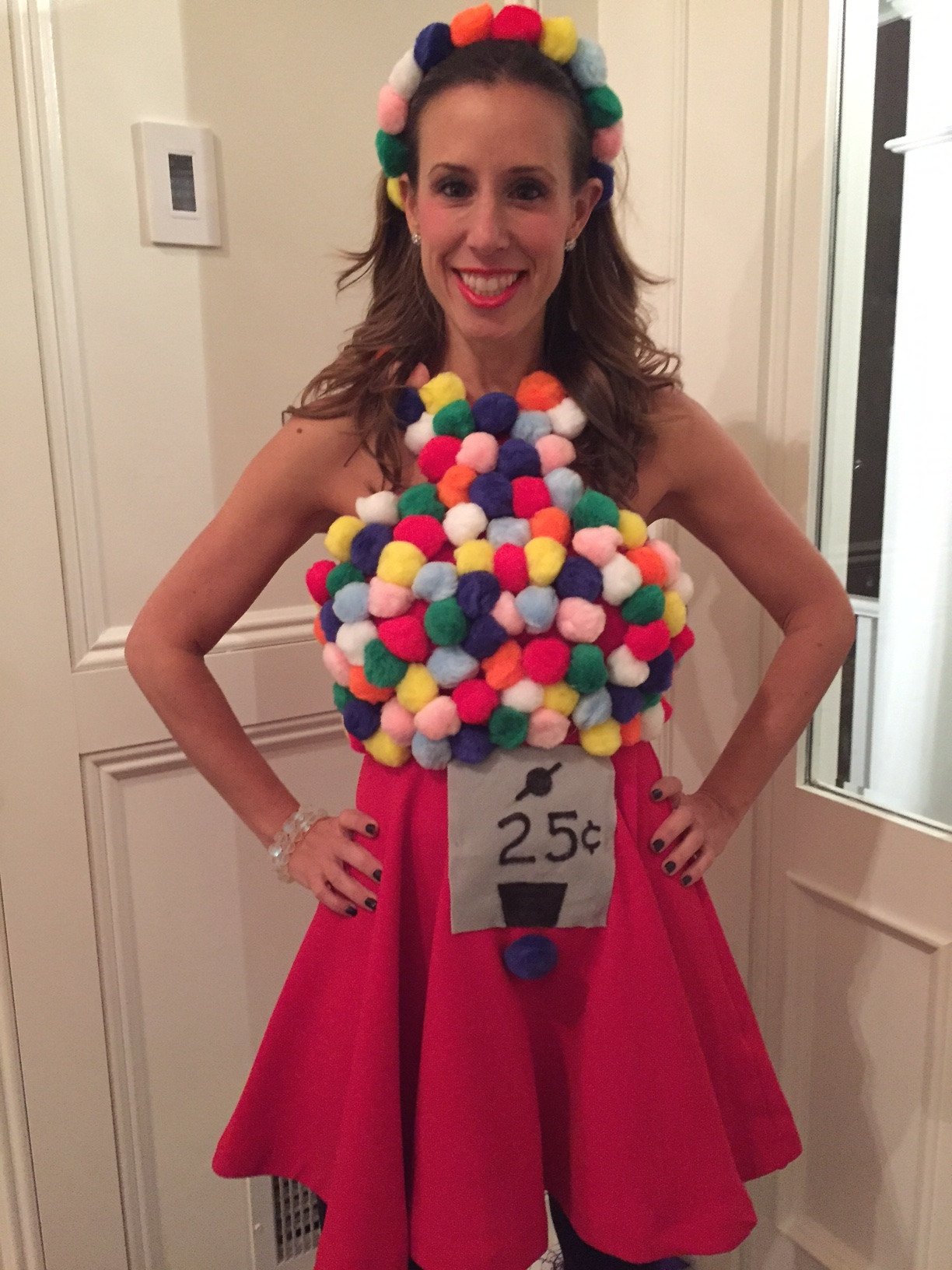 DIY Gumball Costume
 DIY GUMBALL MACHINE HALLOWEEN COSTUME