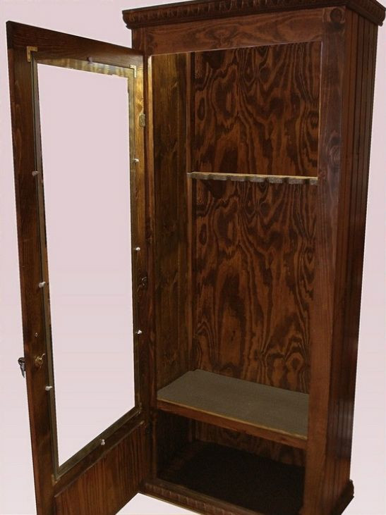 DIY Gun Cabinet Plans
 Build Simple Gun Cabinet WoodWorking Projects & Plans