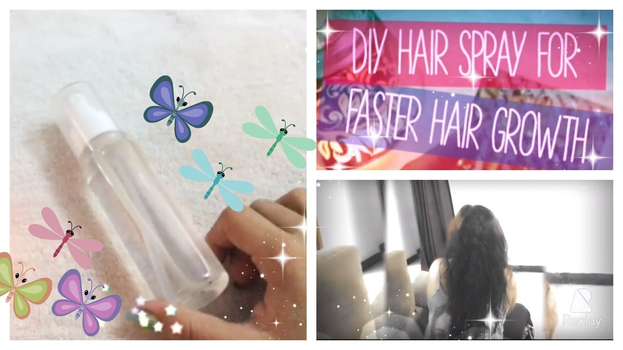 DIY Hair Growth Spray
 DIMPLE D SOUZA DIY HAIR SPRAY FOR FASTER HAIR GROWTH FOR