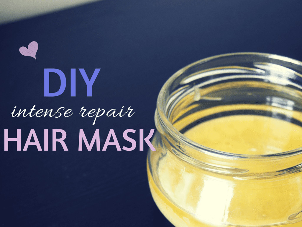 DIY Hair Repair Mask
 DIY Hair Mask Intense Repair Honey & Olive Oil