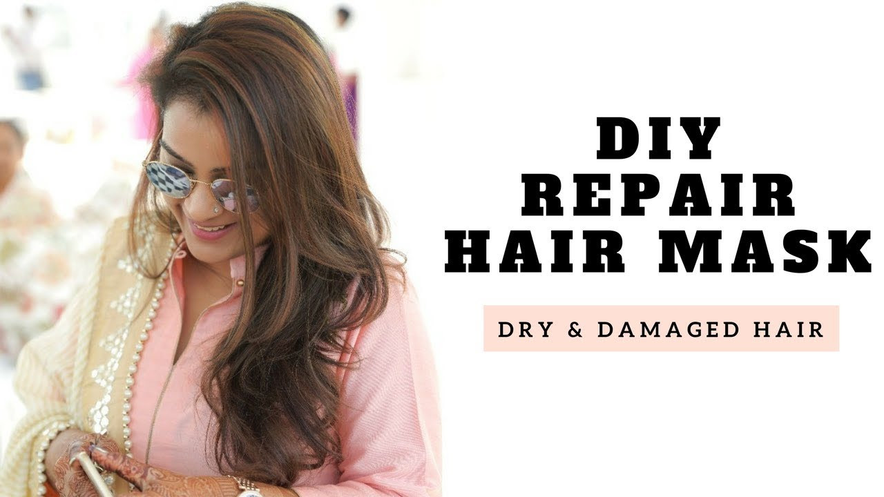 DIY Hair Repair Mask
 DIY Repair Hair Mask For Dry and Damaged Hair