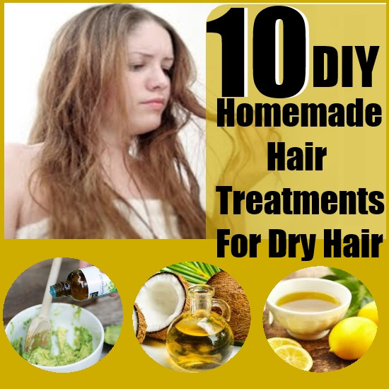 DIY Hair Treatment
 10 DIY Homemade Hair Treatments For Dry Hair