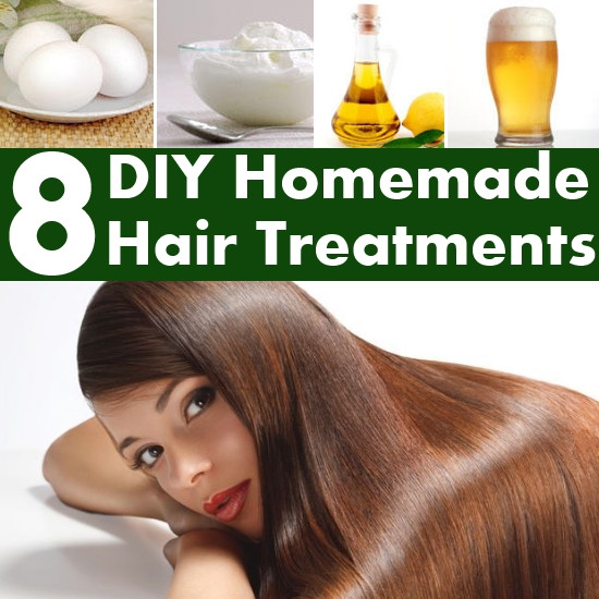 DIY Hair Treatment
 8 DIY Homemade Hair Treatments
