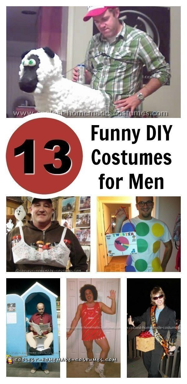 DIY Halloween Costumes For Adults Funny
 Top 13 DIY Funny Adult Halloween Costumes for Men