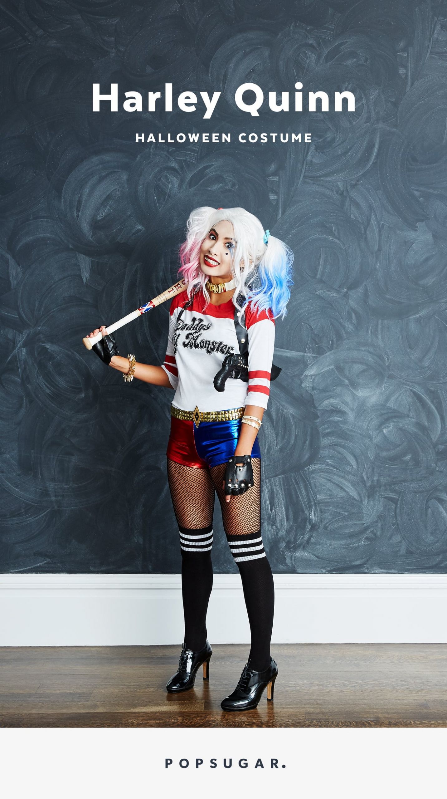 DIY Harley Quinn Costume
 Harley Quinn Halloween Costume