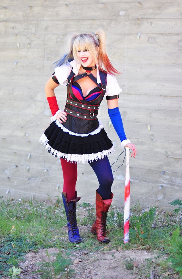 DIY Harley Quinn Costume
 DIY Harley Quinn Costume – Arkham Knight Corset